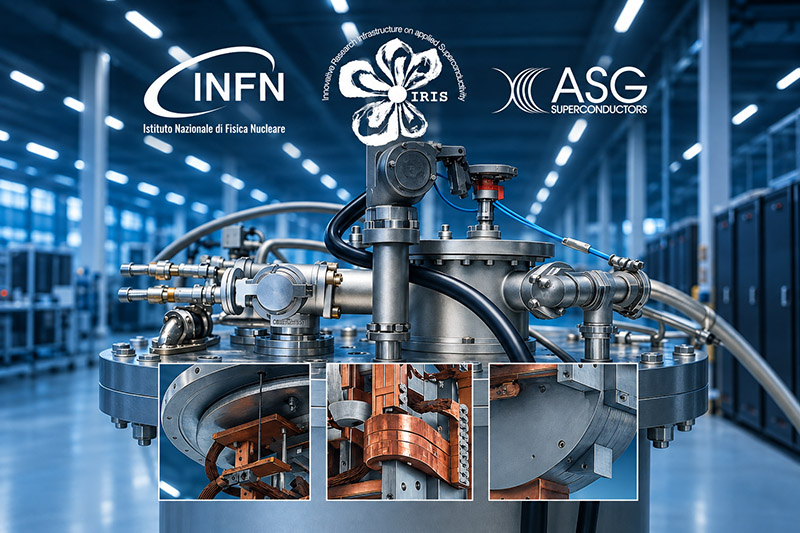 Unveiled one of Europe\'s most powerful high-temperature superconducting magnets.